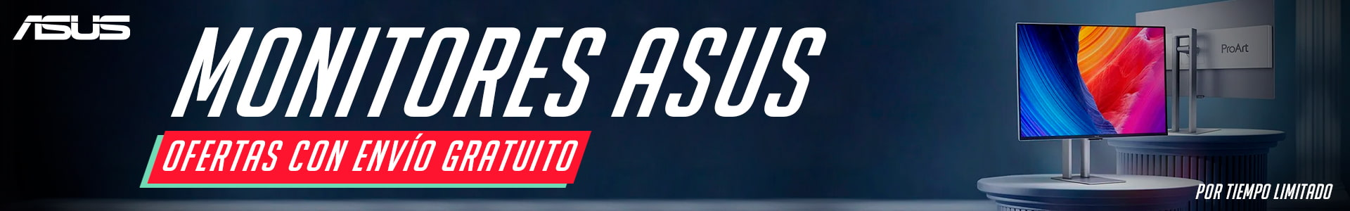 Monitores ASUS — Ofertas con envío gratuito