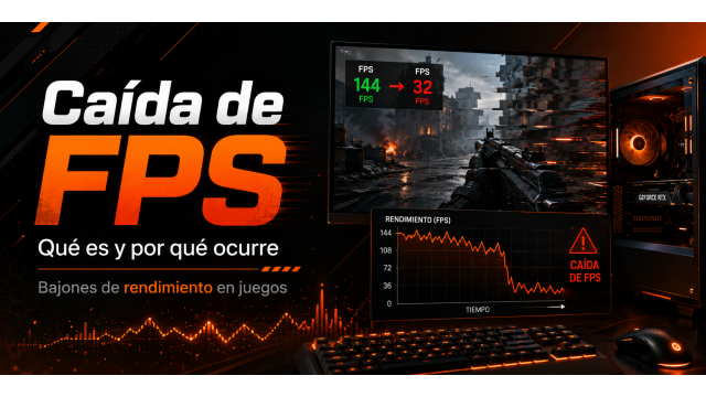 Bajadas de FPS en juegos: por qué ocurren y cómo solucionarlas