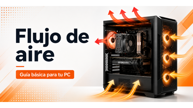 Cómo colocar los ventiladores de tu PC: guía de flujo de aire y ventiladores Reverse