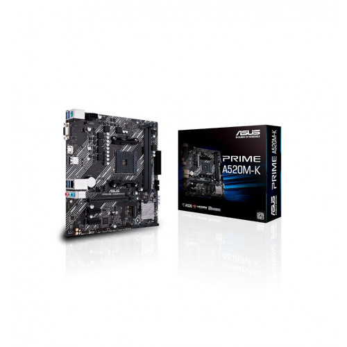 Asus Prime A520M-K - Placa base AM4 micro-ATX