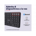 Teclado inalámbrico - Trust Vaiya, Inalámbrico, Multidispositivo, Tamaño completo, Negro