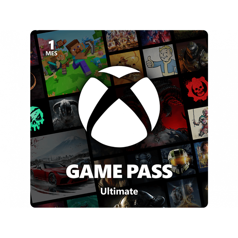 Xbox Game Pass Ultimate, 1 Mes, Para Xbox Series X|S, Xbox One, PC, Android, iOS, Smart TV, Fire TV Stick, Meta Quest (Código de descarga)