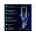 Micrófono - Logitech G Yeti GX para Gaming, USB, RGB, Lightsync, Bloqueo de ruido ambiental, Supercardioide, Personalizable, PC-Mac, Negro
