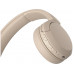 Auriculares Bluetooth SONY WH CH520 (On Ear - Micrófono - Beige)