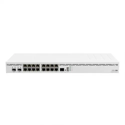 Router Mikrotik CCR2004-16G-2S+ 16 Puertos Gigabit 2 SFP+ Rack 1U Blanco