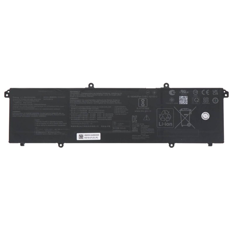Batería Para Portátil C31n2201 Asus Vivobook 16 F1605p C31n2201
