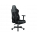 Silla gaming - Razer Enki X, Reposabrazos 2D, Carga máxima 136 kg, Cuero sintético, Arco lumbar, Negro/Verde