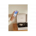 Tocadiscos - RECORD PLAYER COMPACT CREATE, Bluetooth|USB|Micro SD|RCA, 33.3/45/78 RPM, Blanco Roto