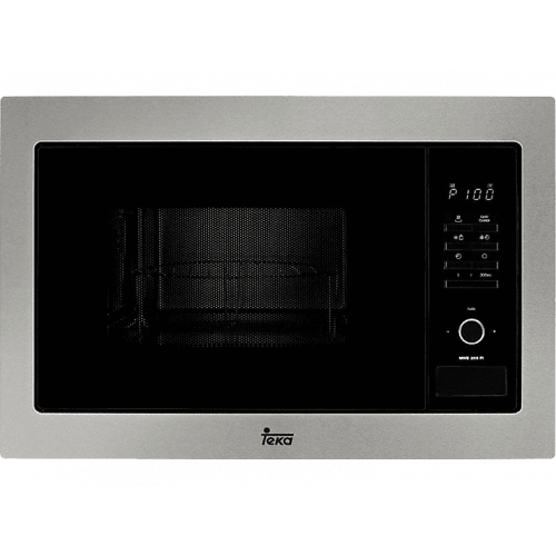Microondas integrable - Teka 40581125 MWE 255 FI Capacidad 25L, Potencia 900W, Cristal Negro