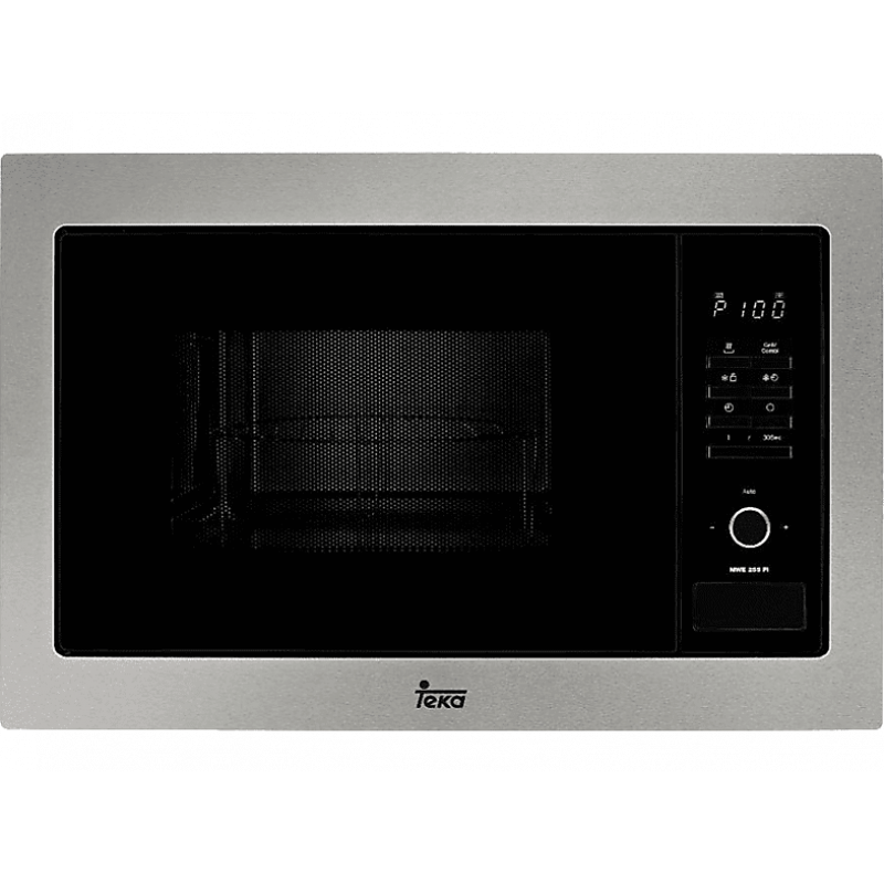 Microondas integrable - Teka 40581125 MWE 255 FI Capacidad 25L, Potencia 900W, Cristal Negro
