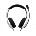 Auriculares gaming - PDP LVL40 Wired, De diadema, Con cable, Para PS4/ PS5, Micrófono, Blanco