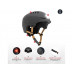 Casco Luz OLSSON URBAN LIGHT - Antracita S/M (51-54cm) Patinete Skate Patines