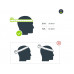 Casco Luz OLSSON URBAN LIGHT - Antracita S/M (51-54cm) Patinete Skate Patines