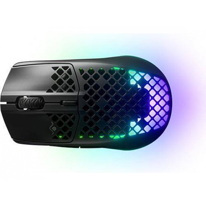 Ratón Gaming STEELSERIES Aerox 3 (18000 dpi - Negro)