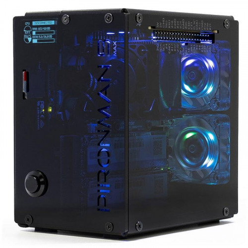 Caja PC Sunfounder PIRONMAN-MAX con Pantalla Acrílico Transparente para Raspberry Pi 5