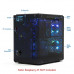 Caja PC Sunfounder PIRONMAN-MAX con Pantalla Acrílico Transparente para Raspberry Pi 5