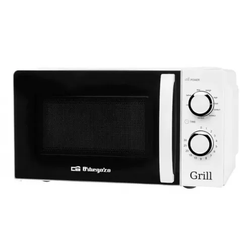 Microondas 20L con grill, 900W, 3 funciones combinada, ORBEGOZO MIG 2130