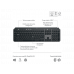Teclado inalámbrico - Logitech MX Keys S, Bluetooth, USB, Teclas programables, Carga rápida, Retroiluminación, Multidispositivo, Windows/Mac, Negro