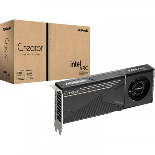 Tarjeta Gráfica ASRock Intel Arc Pro B70 Creator 32GB GDDR6 para estaciones de trabajo