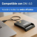 Iggual IGG316740 Lector de Tarjeta Magnética USB Negro