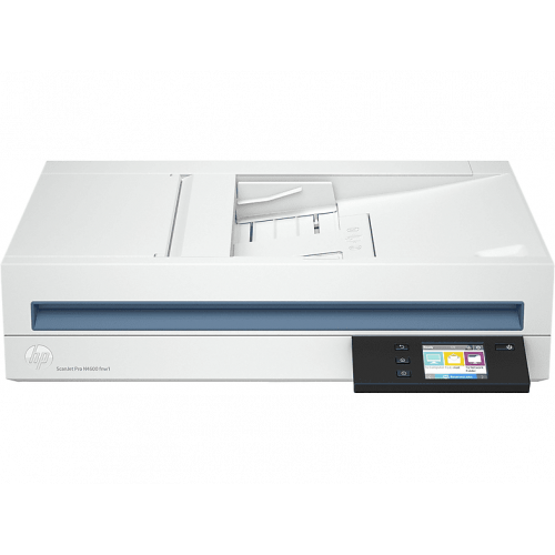 Escáner - 20G07A#B19 HP, 1200 x 1200 DPI dpi, Velocidad de escaneo ADF (b/n, A4):40 ppm, Velocidad de escaneo ADF dúplex (b/n, A4):80 ipm, Velocidad de escaneo ADF dúplex (color, A4):80 ipm, Wi-Fi, Blanco