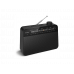 Radio portátil - Philips TAR2509/10, 0.3 W, AM/FM, Corriente Alterna o Pilas, Gran Dial de Volumen, Negro