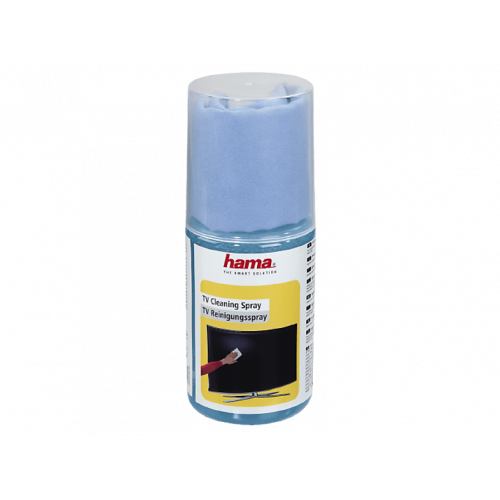 Kit de limpieza - Hama 95878, 200ml, Microfibra, LCD, TFT, Plasma