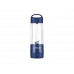 Batidora de vaso - nutribullet Portable, Personal, Vaso portátil 0.475 l, Asa transportable, Carga USB-C, 2000 mAh, 15 ciclos x carga, Azul