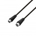 PcCom Essential Coaxial Cable 3C-2V 9.5 mm Macho / 9.5 mm Hembra 1.8 m Negro