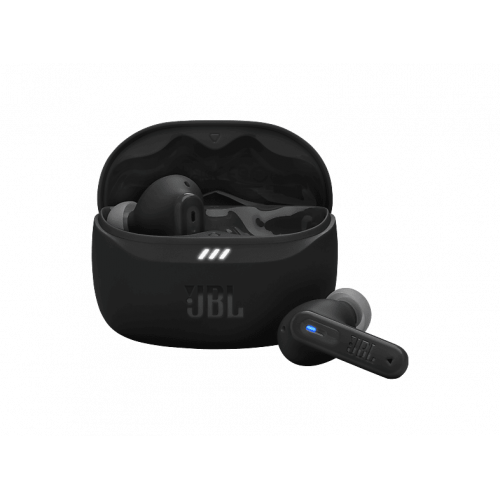 Auriculares True Wireless - JBL Tune 255NC, 48h Autonomía, Cancelación de Ruido, Pure Bass con sonido Spatial, 6 Micrófonos, IP54, Negro
