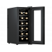 Vinoteca - Cecotec Bolero GrandSommelier 1250 CoolCrystal, Termoeléctrico, Capacidad 12 botellas, Temperatura regulable, Luz LED interior, Black