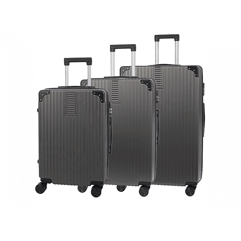 Maleta de viaje - DAM DMAZ0012C06T3L, 110 l, Gris Oscuro