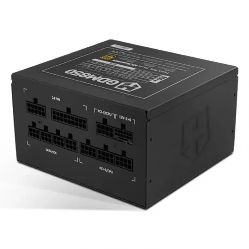Fuente de Alimentación Nox 850W 80+ Gold Hummer GDM Modular ATX 3.1 Ultra Silenciosa