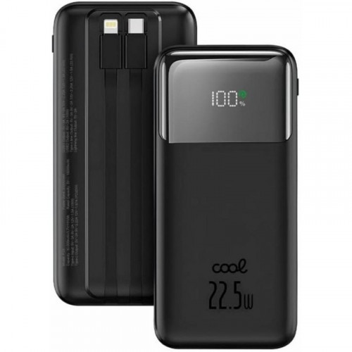 Power Bank Cool 30.000 mAh Carga Rápida 22.5W Tipo-C/Lightning Negro