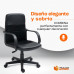 PcCom Essential Smart Silla Escritorio Negra
