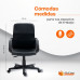 PcCom Essential Smart Silla Escritorio Negra