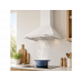 Campana decorativa - TAURUS PR60WHAL, 26,10 cm, Plata