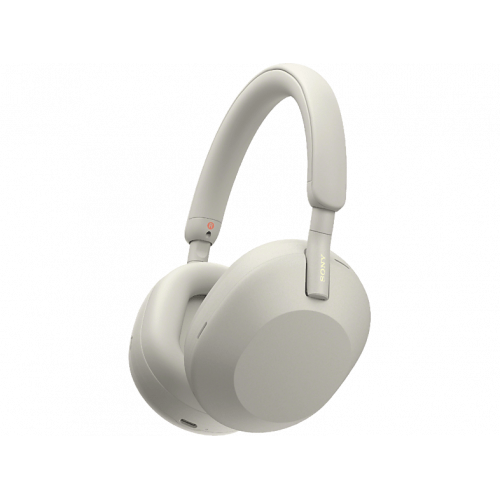 Auriculares inalámbricos - Sony WH-1000XM5S, Cancelación ruido (Noise Cancelling), 30h, Hi-Res, Carga Rápida, Con Asistente, Bluetooth, Diadema, Plata