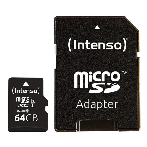 Intenso Tarjeta Micro SD SDXC 64GB Clase 10