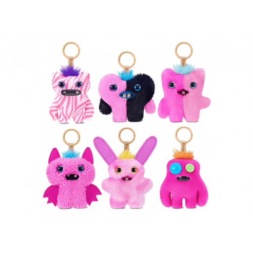 Llavero - Sherwood Fuggler Funny Ugly Monster Baby Pinkles, Peluche, Aleatorio