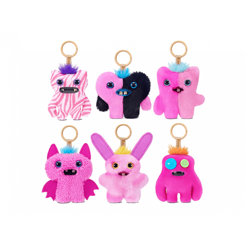 Llavero - Sherwood Fuggler Funny Ugly Monster Baby Pinkles, Peluche, Aleatorio