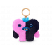 Llavero - Sherwood Fuggler Funny Ugly Monster Baby Pinkles, Peluche, Aleatorio