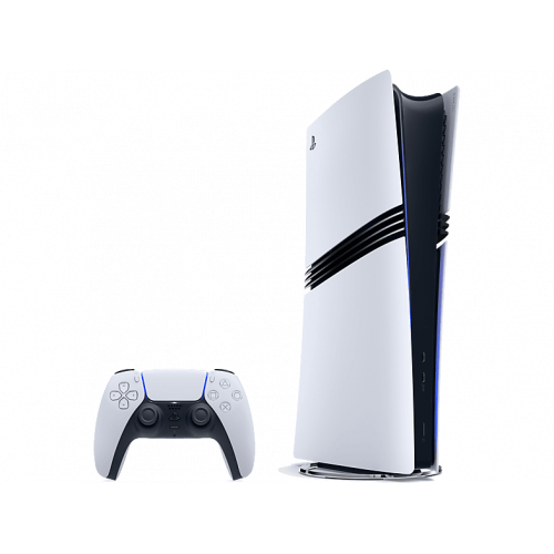 Consola - Sony PS5 Pro (2025), 2 TB SSD, 4K Spectral Super Resolution (PSSR), 1 mando, Digital (sin lector de discos), Blanco
