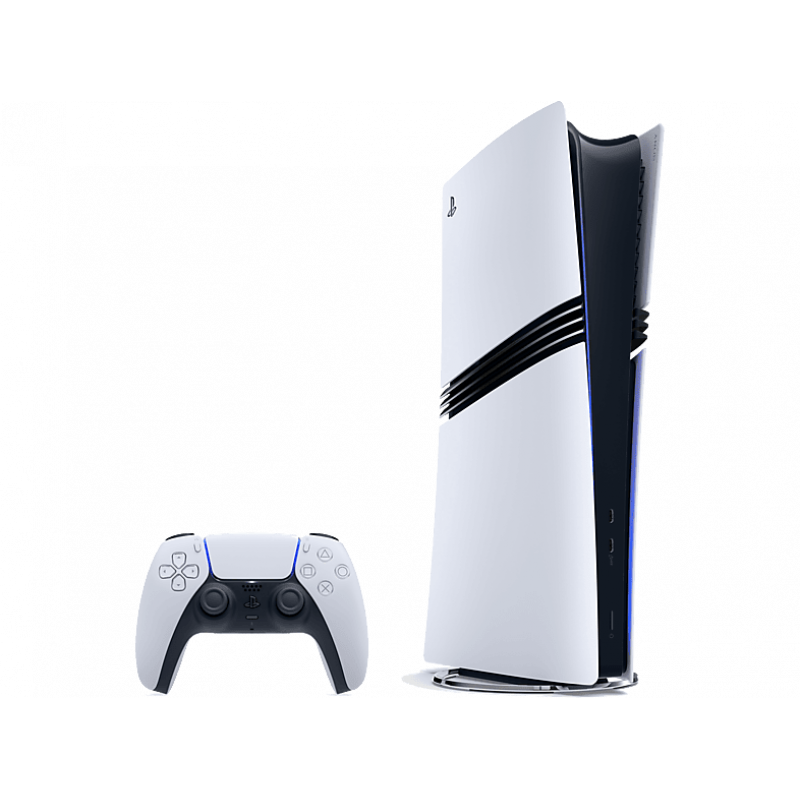 Consola - Sony PS5 Pro (2025), 2 TB SSD, 4K Spectral Super Resolution (PSSR), 1 mando, Digital (sin lector de discos), Blanco