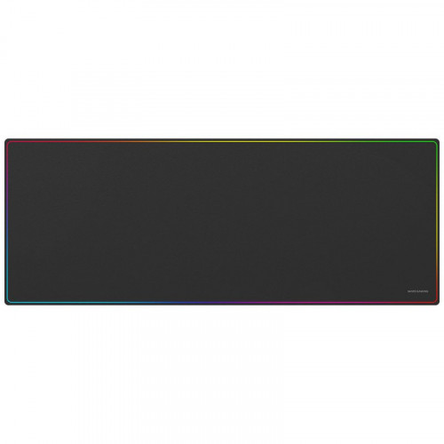 Mars Gaming Mmp224 Alfombrilla Gaming Xxl 88x33cm Diseño Rainbow Caucho Natural Y Nanotextil Negro