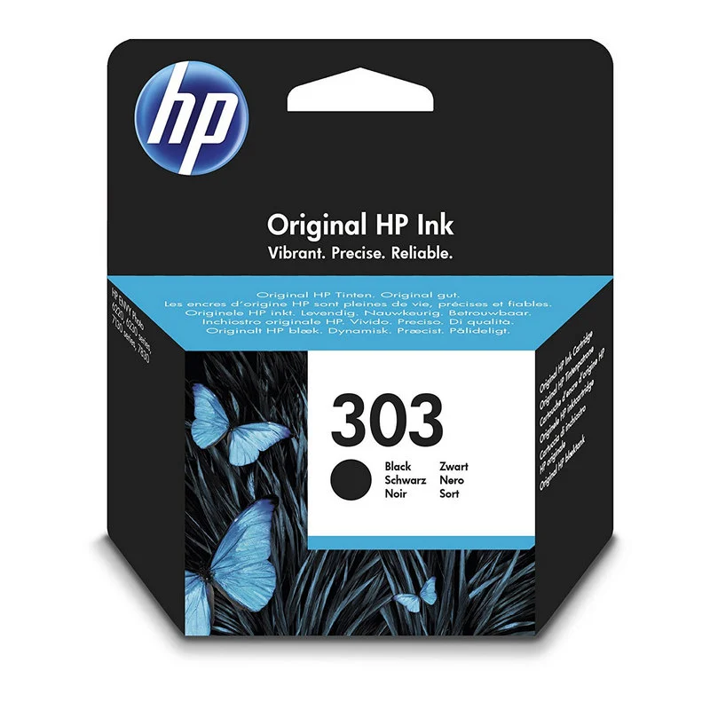 HP 303 Cartucho Tinta Original Negro