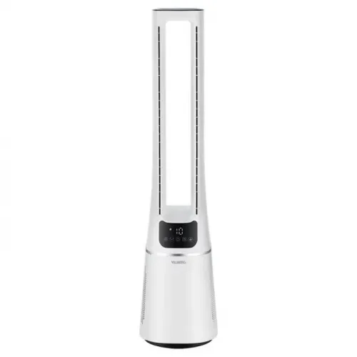Ventilador torre VALBERG SUNNY-R PURE con Purificador de Aire Mando a Distancia Oscilante Blanco