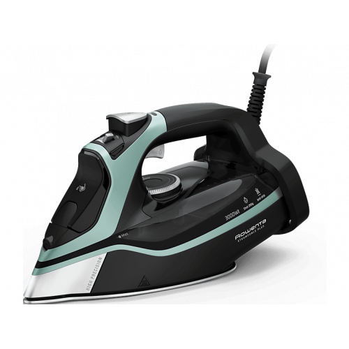Plancha de vapor - Rowenta DW9412D1 Steamforce Plus, 3000 W, 250 g/min, 0.35 l, MicroSteam 400 HD Profile, Antigoteo, Antical, Vapor Vertical, Verde