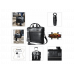 Mochila para portátil - EXACOMPTA Exactive, Para ordenador portátil hasta 15,6’’, 39x29x5 centímetros, 19 l, Negro