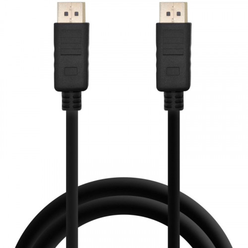 PcCom Essential Cable DisplayPort 1.2 Macho/Macho 4K 1.8m Negro